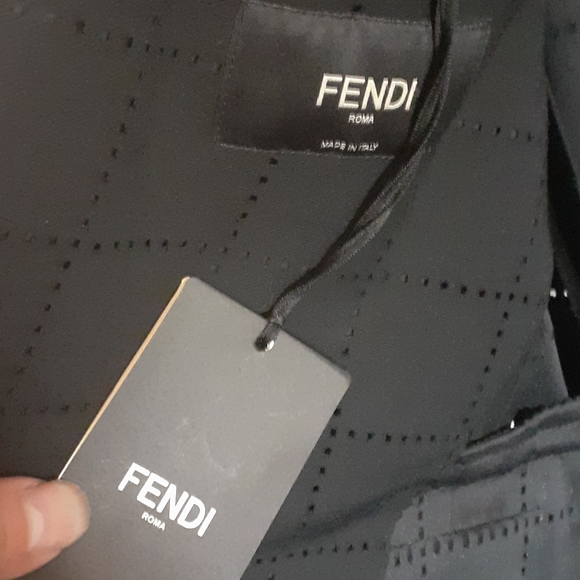 Brand new FENDI Roma/Italy sz46us Black - Picture 2 of 7